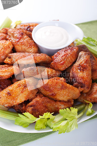 Image of Buffalo chicken wings