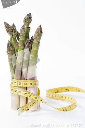 Image of Asparagus and measuring type