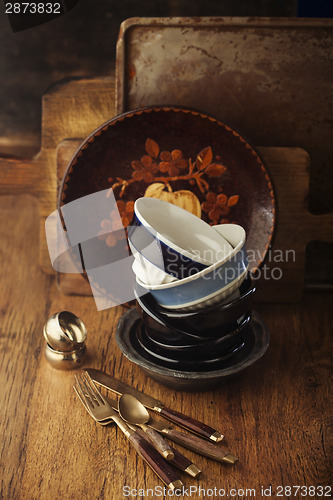 Image of Vintage tableware
