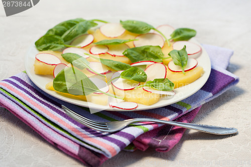 Image of Radish and potato salad