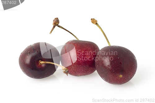 Image of Three cherries

