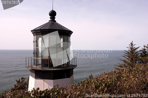 Image of Cape Mears Lighthouse Pacific West Coast Oregon United States