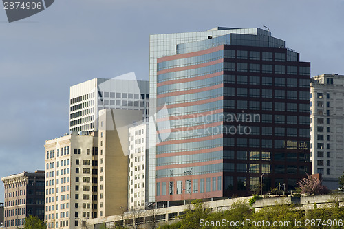 Image of Office Buildings Architecture Downtown Tacoma Washington Northwe