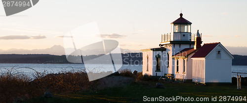 Image of Discovery Park West Point Lighthouse Puget Sound Seattle Nautica