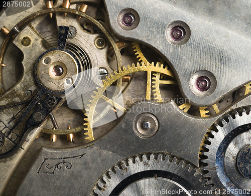 Image of Gold Silver Precision Antique Vintage Pocket Watch Bodies Parts 