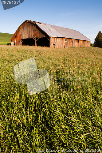 Image of Farm Industry Equipment Enclosure Building Barn Palouse Country 