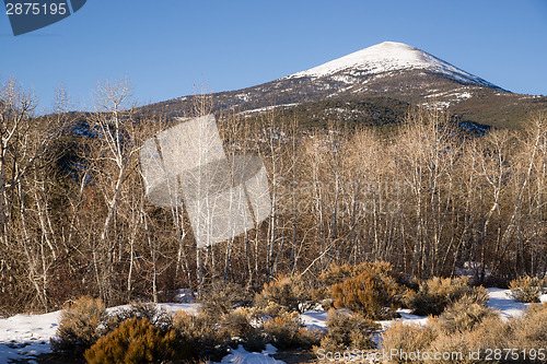 Image of High Mountain Peak Great Basin Region Nevada Landscape