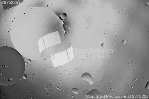 Image of Warm Round Grey Tones Abstract Vertical Design Background Bumps 