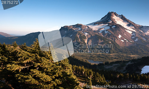 Image of Mt. Jefferson Park Oregon Cascade Range Mountian Hiking Trail