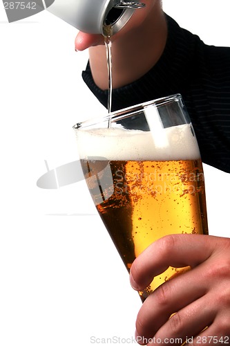 Image of pouring beer