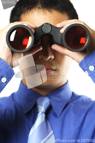 Image of Businessman with vision