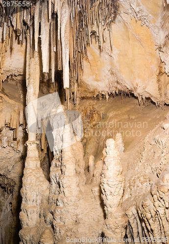 Image of UNderground Caves Unique Geology Stalagmite Straws Columns Stala