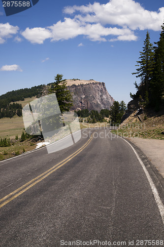 Image of Rugged Oregon Two Lane Highway American Western Back Roads