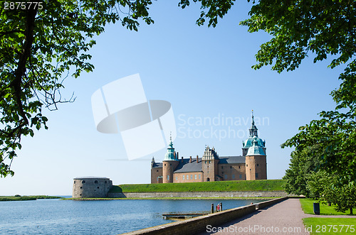 Image of Medieval castle at Kalmar in Sweden