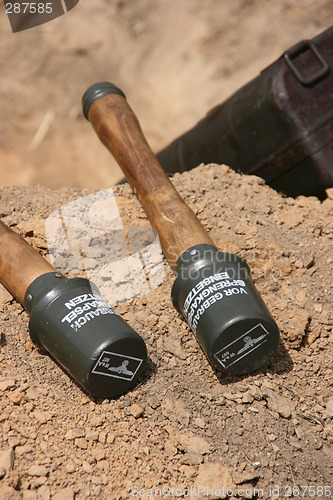 Image of German hand grenades