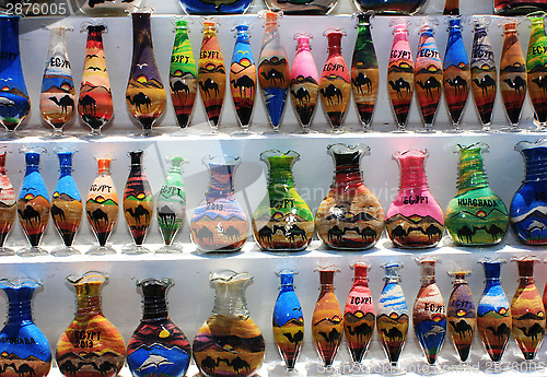 Image of Bottles with sand picture