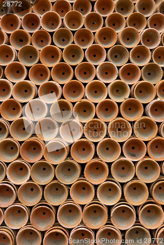 Image of Terracotta plant pots