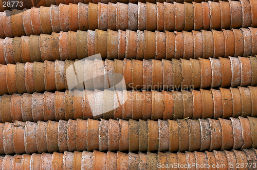 Image of Terracotta plant pots