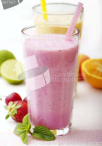 Image of fruit smoothies