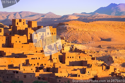 Image of Ait Benhaddou, Ouarzazate, Morocco.