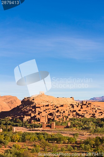 Image of Ancient city of Ait Benhaddou in Morocco