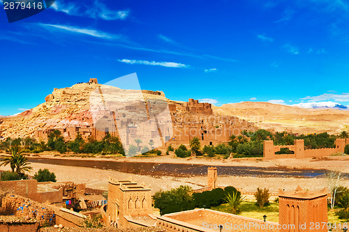 Image of Ancient city of Ait Benhaddou in Morocco