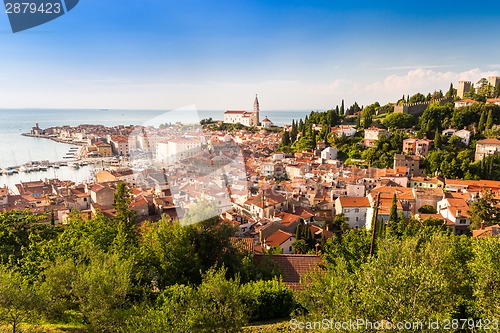 Image of Picturesque old town Piran - Slovenia.