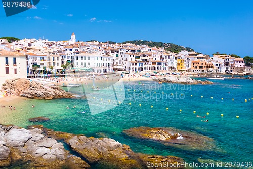 Image of Calella de Palafrugell, Costa Brava, Catalonia, Spain.