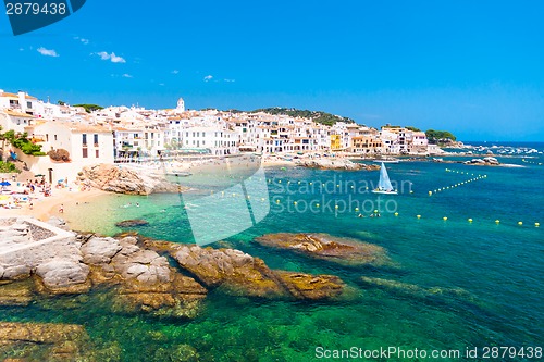 Image of Calella de Palafrugell, Costa Brava, Catalonia, Spain.