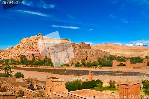 Image of Ancient city of Ait Benhaddou in Morocco