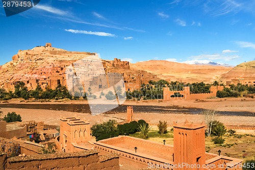 Image of Ancient city of Ait Benhaddou in Morocco