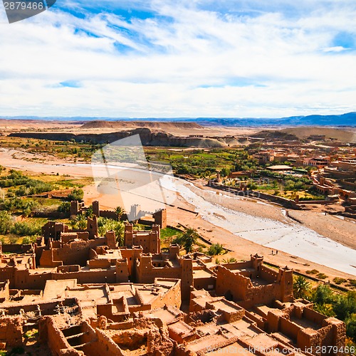 Image of Ancient city of Ait Benhaddou in Morocco