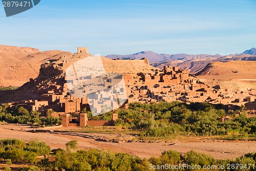 Image of Ancient city of Ait Benhaddou in Morocco