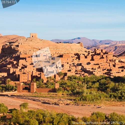 Image of Ancient city of Ait Benhaddou in Morocco