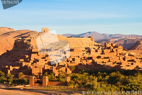 Image of Ancient city of Ait Benhaddou in Morocco