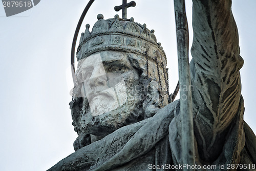 Image of Heroes square in Budapest