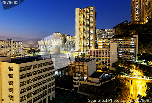 Image of Hong Kong night