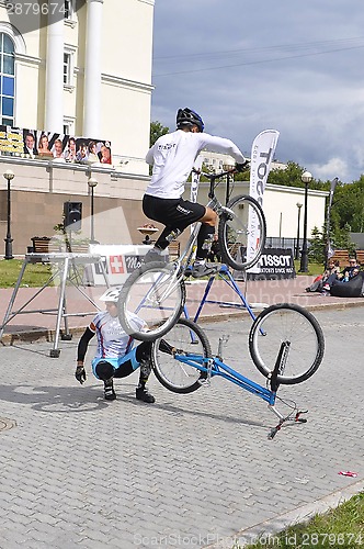 Image of Timur Ibragimov and Mikhail Sukhanov ? champions of Russia on a 