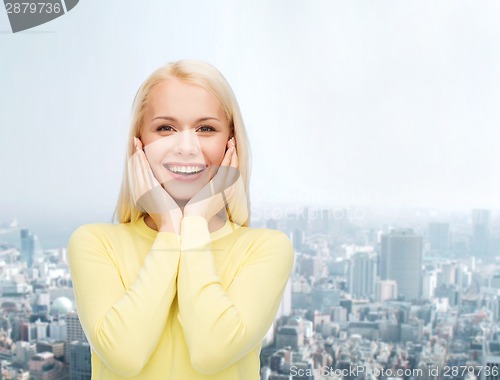 Image of happy young woman