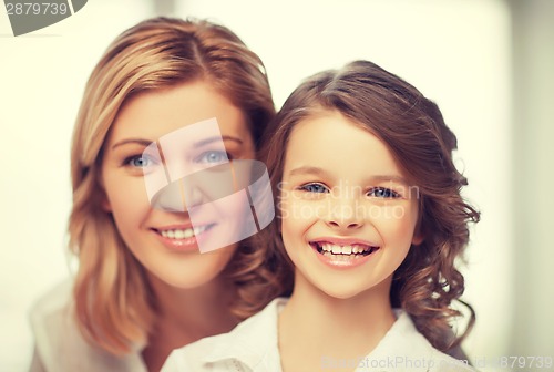 Image of mother and daughter