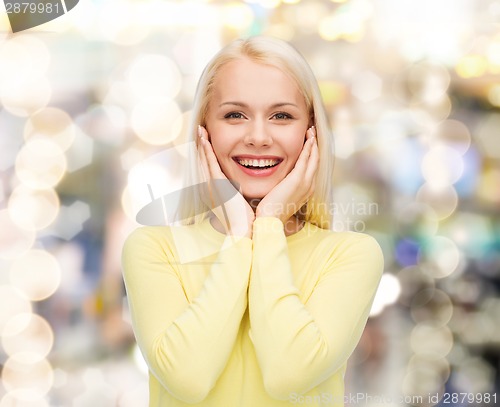 Image of happy young woman