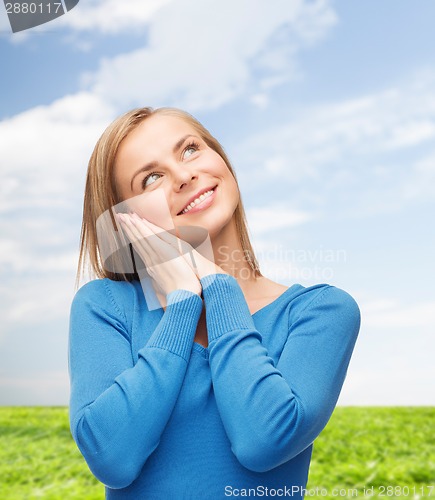 Image of happy young woman