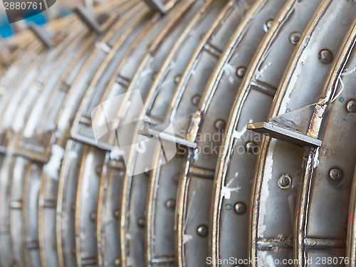 Image of Industrial dryer abstract