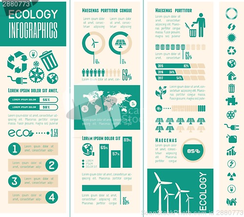 Image of Ecology Infographic Template.