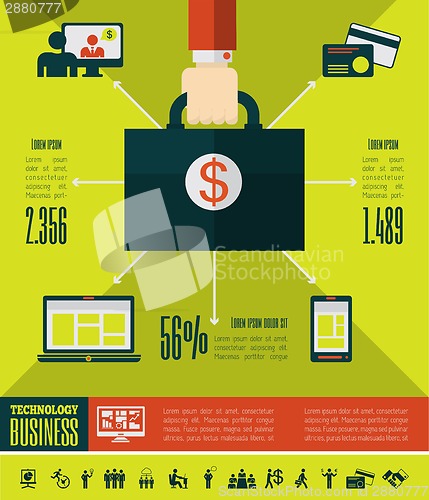 Image of Business Infographic Template.