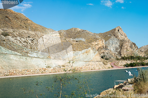 Image of View on the Cuevas del Almanzora reservoir