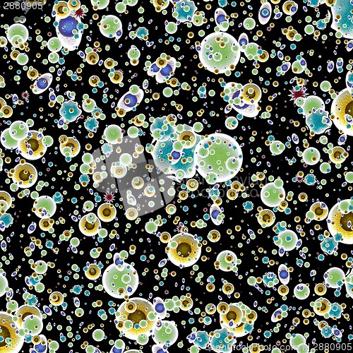 Image of Bacteria cells close up