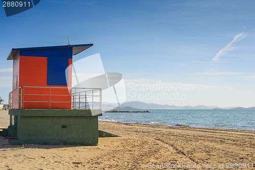 Image of Lifeguard house on the beach