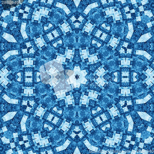 Image of Background with blue abstract pattern