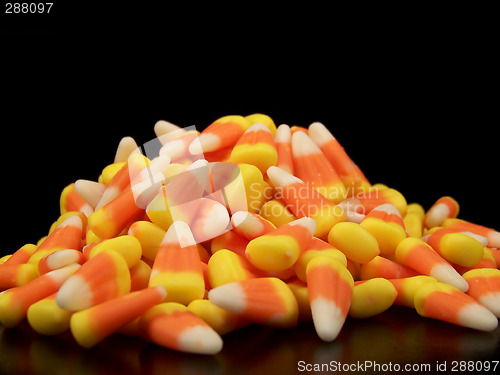 Image of Small Pile of Candy Corn